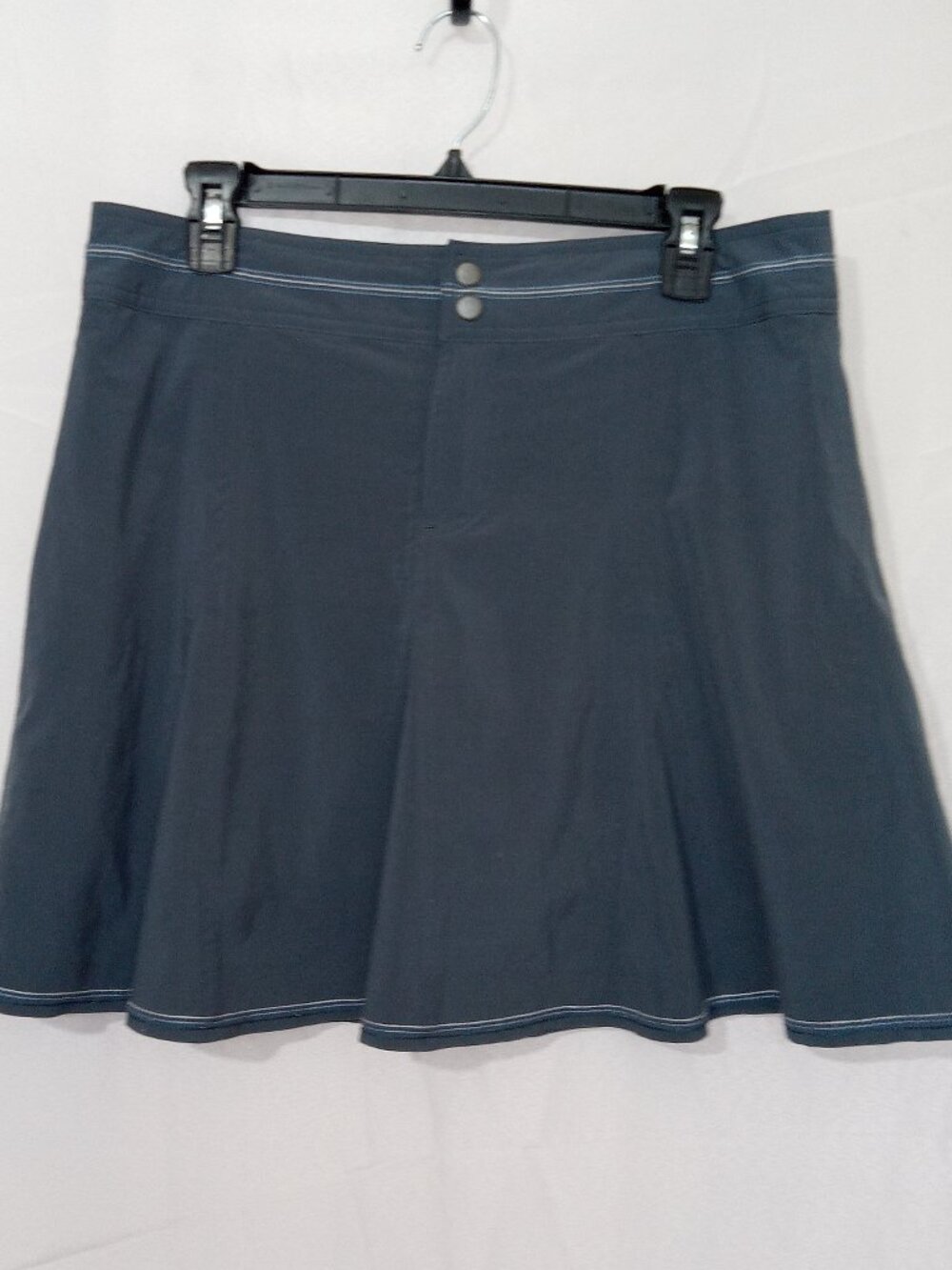 Title Nine Swingtastic Skort Women's 10 Gray Nimblene Athletic Golf Tennis